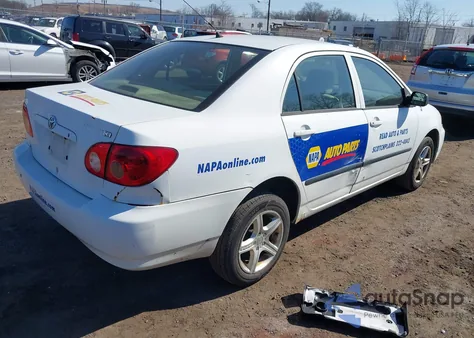 2005 Toyota Corolla Ce из США, поврежденный, VIN JTDBR32E050056617